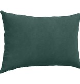 VidaXL Sofa Kussens 2 pcs Donkergroen 60 x 40 cm Katoen Stof