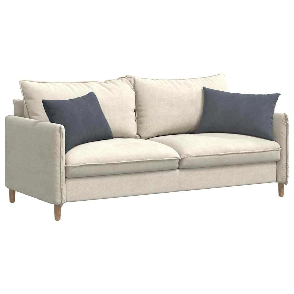 VidaXL Sofa Kussens 2 pcs Donkergrijs 60 x 40 cm Katoen Stof