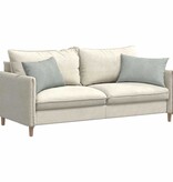 VidaXL Sofa Kussens 2 pcs Lichtgrijs 60 x 40 cm Katoen Stof