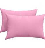 VidaXL Sofa Kussens 2 pcs Roze 60 x 40 cm Stof