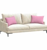 VidaXL Sofa Kussens 2 pcs Roze 60 x 40 cm Stof