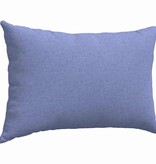 VidaXL Sofa Kussens 2 pcs Blauw 60 x 40 cm Stof