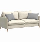 VidaXL Sofa Kussens 2 pcs Grijs 60 x 40 cm Stof