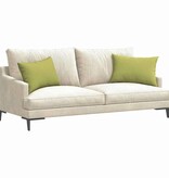 VidaXL Sofa Kussens 2 pcs Lichtgroen 60 x 40 cm Stof