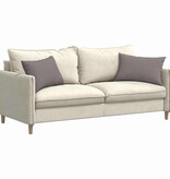 VidaXL Sofa Kussens 2 pcs Taupe 60 x 40 cm Stof