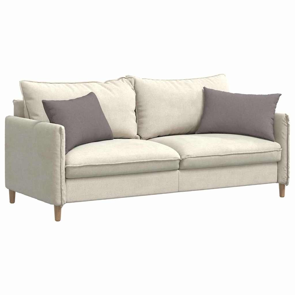VidaXL Sofa Kussens 2 pcs Taupe 60 x 40 cm Stof