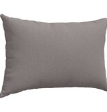 VidaXL Sofa Kussens 2 pcs Taupe 60 x 40 cm Stof