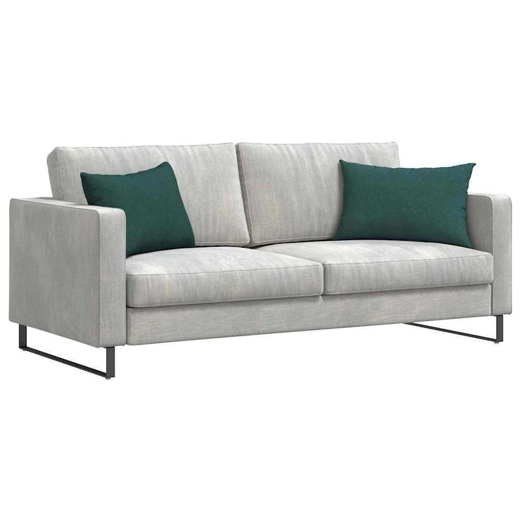 VidaXL Sofa Kussens 2 pcs Donkergroen 60 x 40 cm Stof