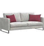 VidaXL Sofa Kussens 2 pcs Wijnrood 60 x 40 cm Stof