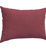 VidaXL Sofa Kussens 2 pcs Wijnrood 60 x 40 cm Stof