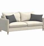 VidaXL Sofa Kussens 2 pcs Donkergrijs 60 x 40 cm Stof