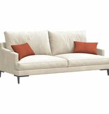 VidaXL Sofa Kussens 2 pcs Rood-oranje 50 x 30 cm Katoen Stof