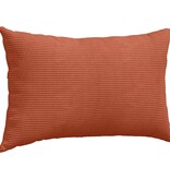 VidaXL Sofa Kussens 2 pcs Rood-oranje 50 x 30 cm Katoen Stof