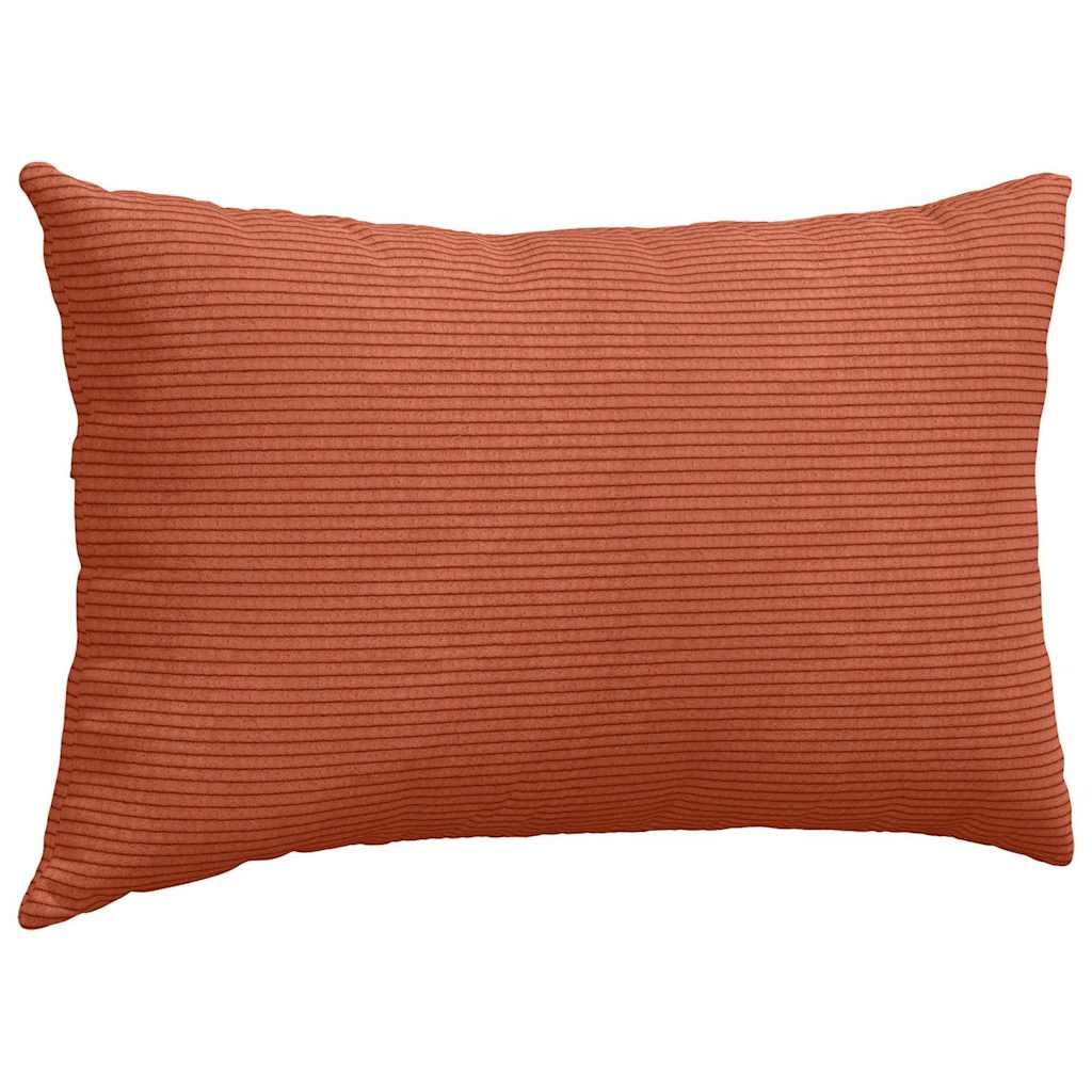 VidaXL Sofa Kussens 2 pcs Rood-oranje 50 x 30 cm Katoen Stof