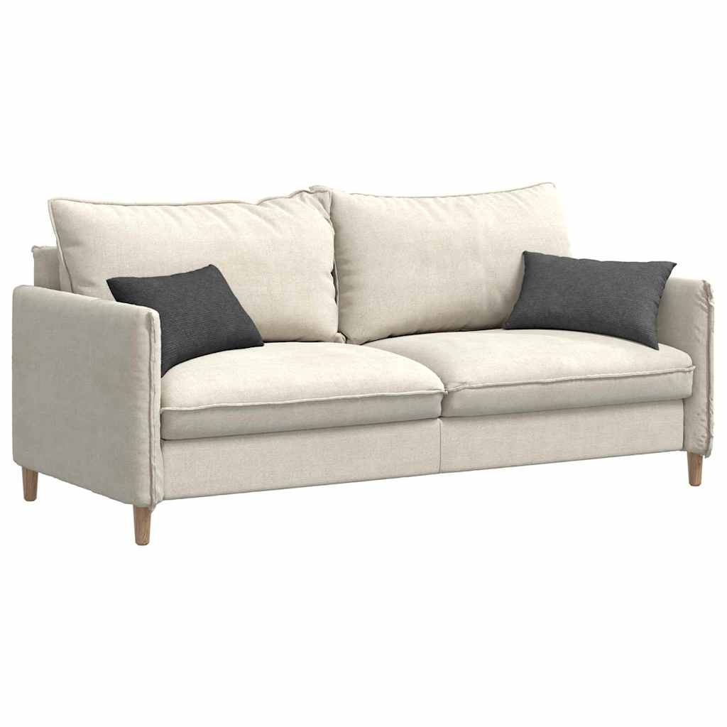 VidaXL Sofa Kussens 2 pcs Donkergrijs 50 x 30 cm Katoen Stof