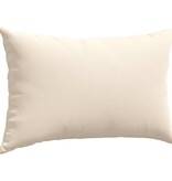 VidaXL Sofa Kussens 2 pcs Beige 50 x 30 cm Stof