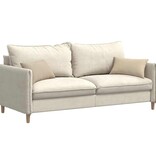 VidaXL Sofa Kussens 2 pcs Crème 50 x 30 cm Stof