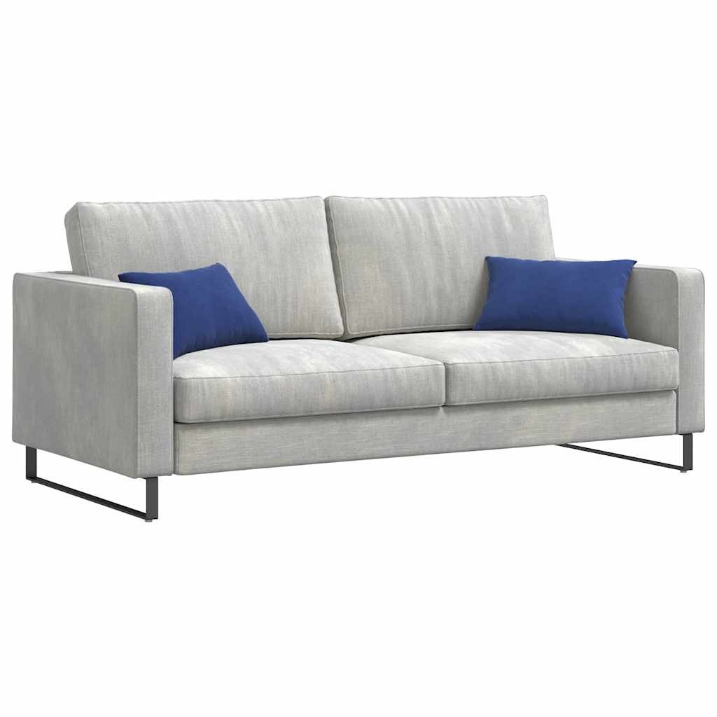 VidaXL Sofa Kussens 2 pcs Politieblauw 50 x 30 cm Katoen Stof