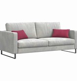 VidaXL Sofa Kussens 2 pcs Wijnrood 50 x 30 cm Katoen Stof