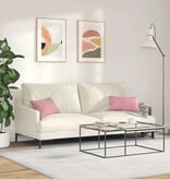 VidaXL Sofa Kussens 2 pcs Roze 50 x 30 cm Katoen Stof