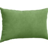 VidaXL Sofa Kussens 2 pcs Lichtgroen 50 x 30 cm Katoen Stof