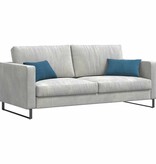 VidaXL Sofa Kussens 2 pcs Blauw 50 x 30 cm Katoen Stof