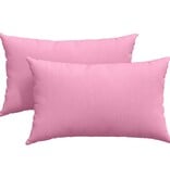 VidaXL Sofa Kussens 2 pcs Roze 50 x 30 cm Stof