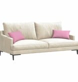 VidaXL Sofa Kussens 2 pcs Roze 50 x 30 cm Stof