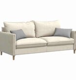 VidaXL Sofa Kussens 2 pcs Grijs 50 x 30 cm Stof