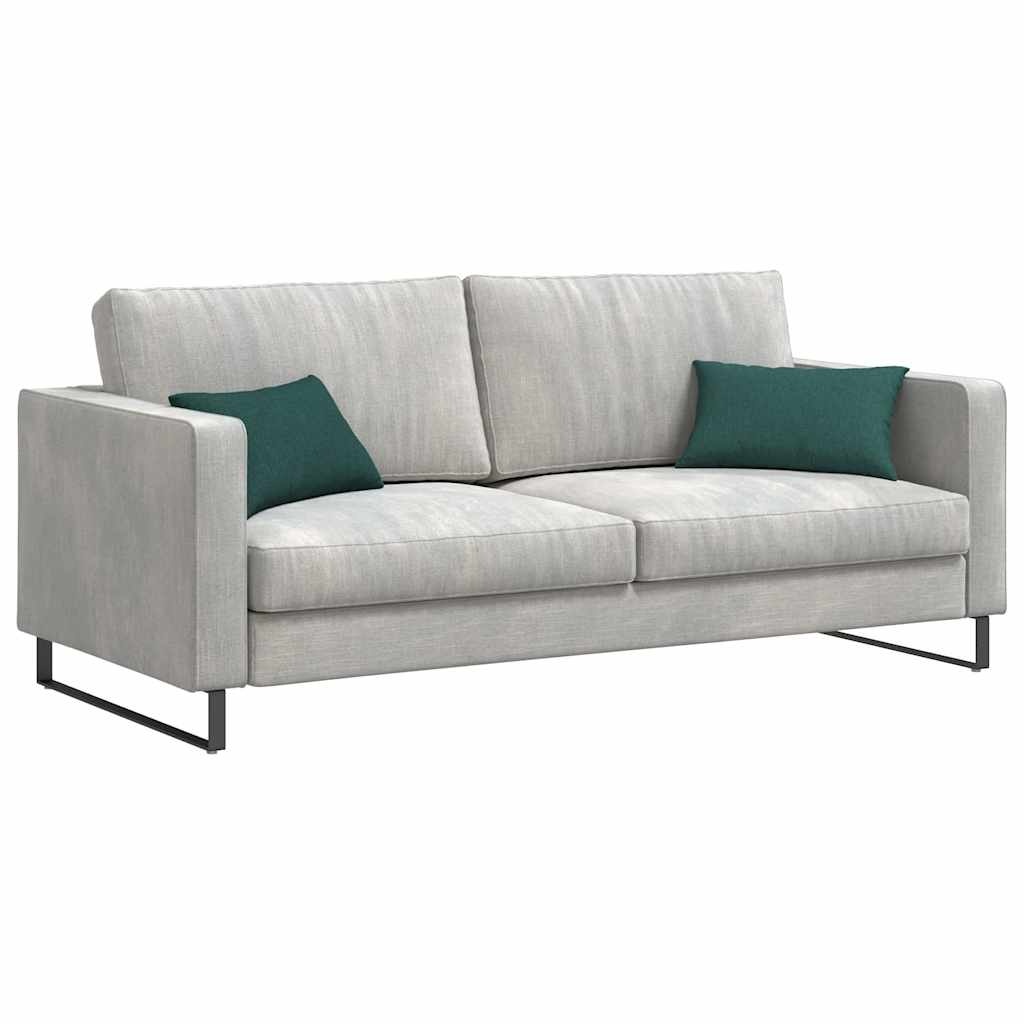 VidaXL Sofa Kussens 2 pcs Donkergroen 50 x 30 cm Stof