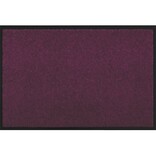 VidaXL Deurmat Bordeauxrood 60 x 40 x 1.2 cm Teddy Stof