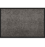 VidaXL Deurmat Lichtgrijs 60 x 40 x 1.2 cm Teddy Stof