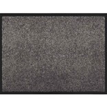 VidaXL Deurmat Lichtgrijs 60 x 40 x 1.2 cm Teddy Stof