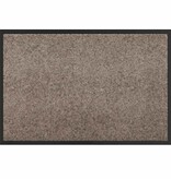 VidaXL Deurmat Beige 60 x 40 x 1.2 cm Teddy Stof