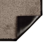 VidaXL Deurmat Beige 60 x 40 x 1.2 cm Teddy Stof