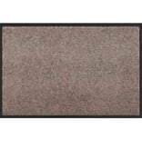 VidaXL Deurmat Beige 60 x 40 x 1.2 cm Teddy Stof