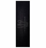 VidaXL Keuken Vloerkleed Zwart 150 x 45 cm Fluweel