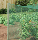 VidaXL Vogelbeschermnet Groen 2 x 25 m HDPE
