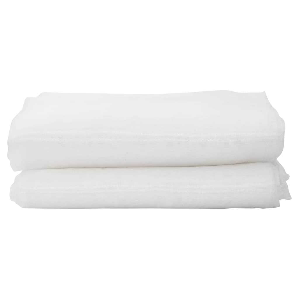 VidaXL Insecten Net Wit 3 x 25 m HDPE