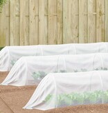 VidaXL Insecten Net Wit 2 x 25 m HDPE