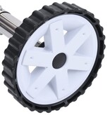 VidaXL Zwembadhoesroller met roestvrijstalen frame