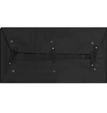 VidaXL Tuinwagenvoering 81x41x21 cm stof zwart