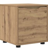 VidaXL Badkamer Kast Artisan Eiken 40,5 x 40 x 44 cm Bewerkt hout