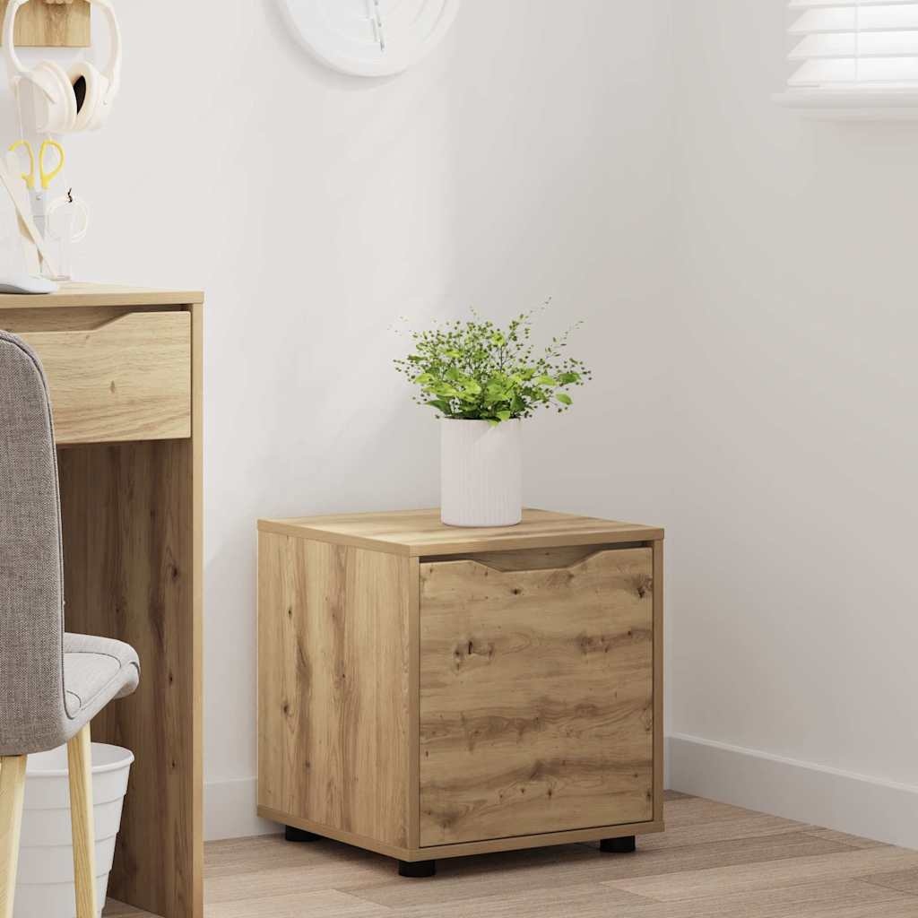 VidaXL Badkamer Kast Artisan Eiken 40,5 x 40 x 44 cm Bewerkt hout