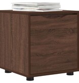 VidaXL Badkamer Kast Bruin Eiken 40,5 x 40 x 44 cm Bewerkt hout
