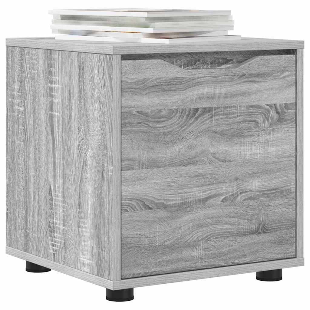 VidaXL Badkamer Kast Grijs Sonoma 40,5 x 40 x 44 cm Bewerkt hout