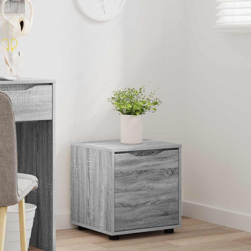 VidaXL Badkamer Kast Grijs Sonoma 40,5 x 40 x 44 cm Bewerkt hout