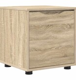 VidaXL Badkamer Kast Sonoma Eiken 40,5 x 40 x 44 cm Bewerkt hout