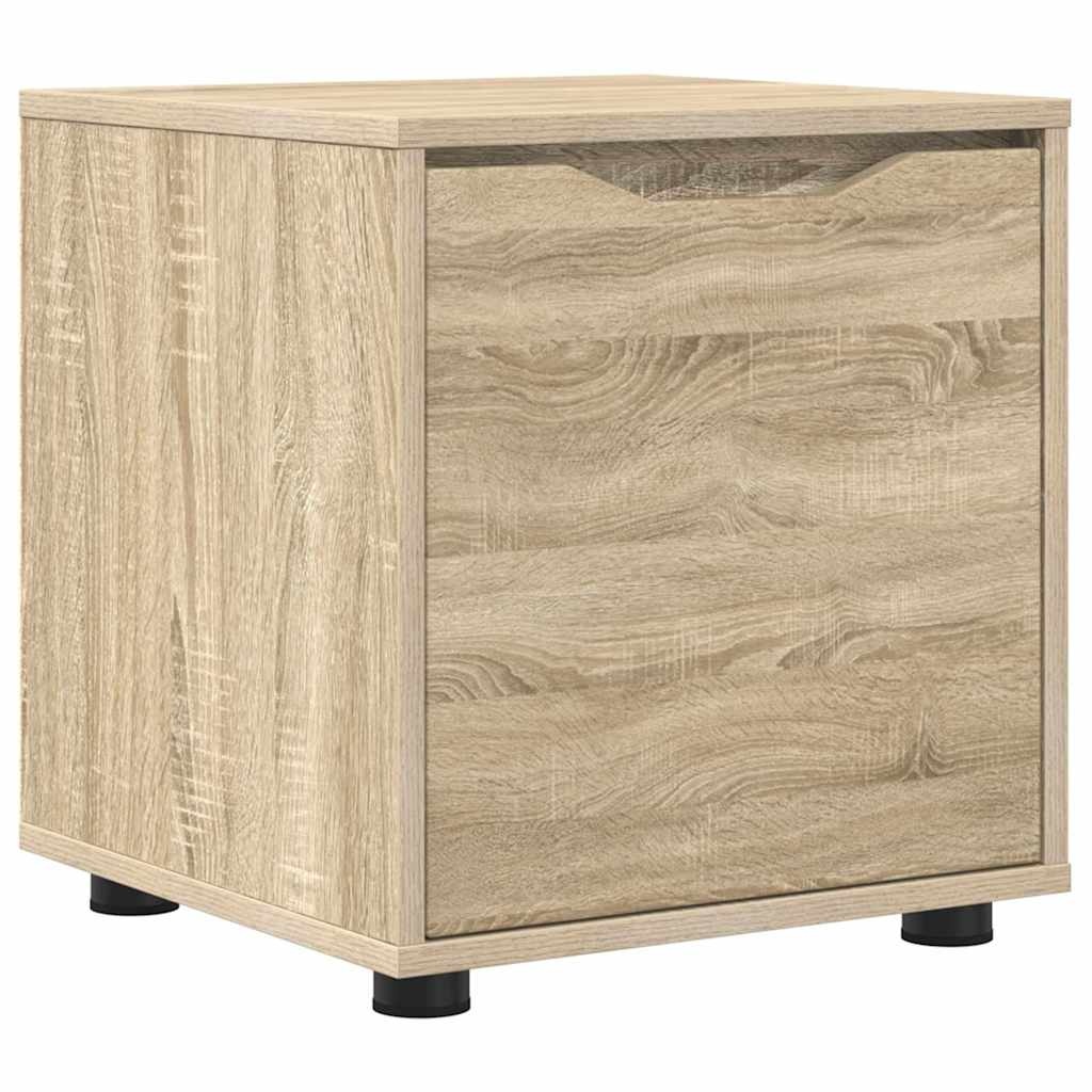 VidaXL Badkamer Kast Sonoma Eiken 40,5 x 40 x 44 cm Bewerkt hout