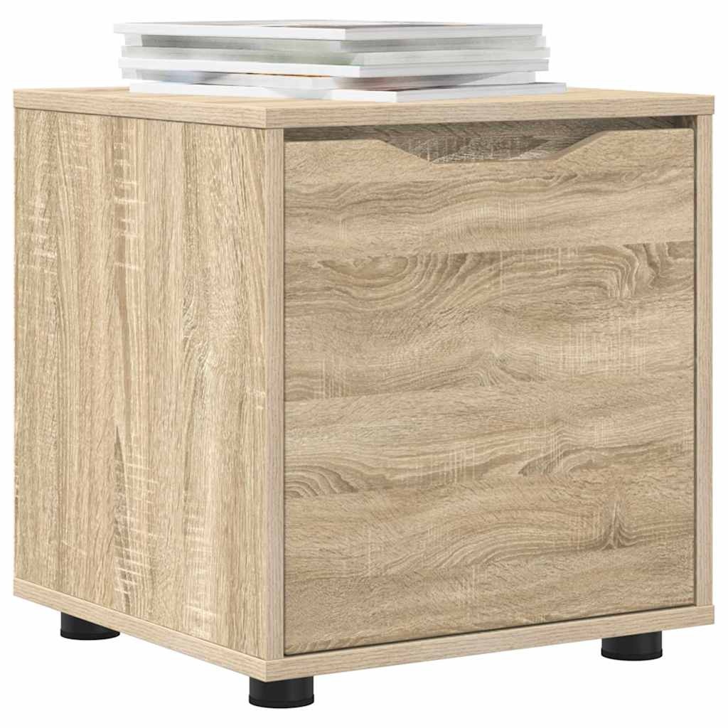 VidaXL Badkamer Kast Sonoma Eiken 40,5 x 40 x 44 cm Bewerkt hout